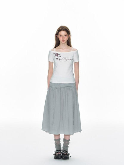 NAPSNAPS Lace Tie Waist Patchwork Pastoral Women&