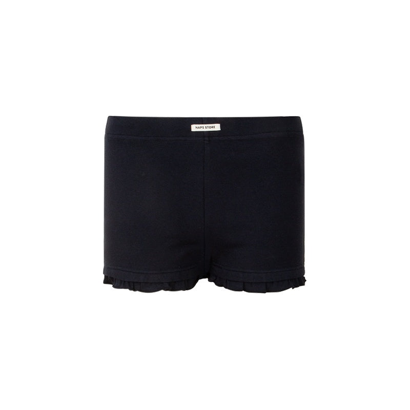 NAPSNAPS_Lettuce_Edge_Asymmetric_High_Waist_Zipper_Slim_Women&