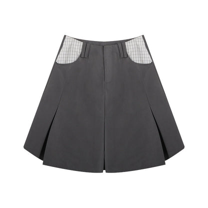 NAPSNAPS_Light_Gray_Patchwork_Check_A_Line_Utility_Women&