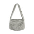 NAPSNAPS Linen Gray Patchwork Vintage Workwear Women&