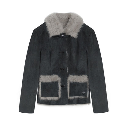 NAPSNAPS_Mid_Length_Toggle_Faux_Fur_Lapel_Slim_Women&
