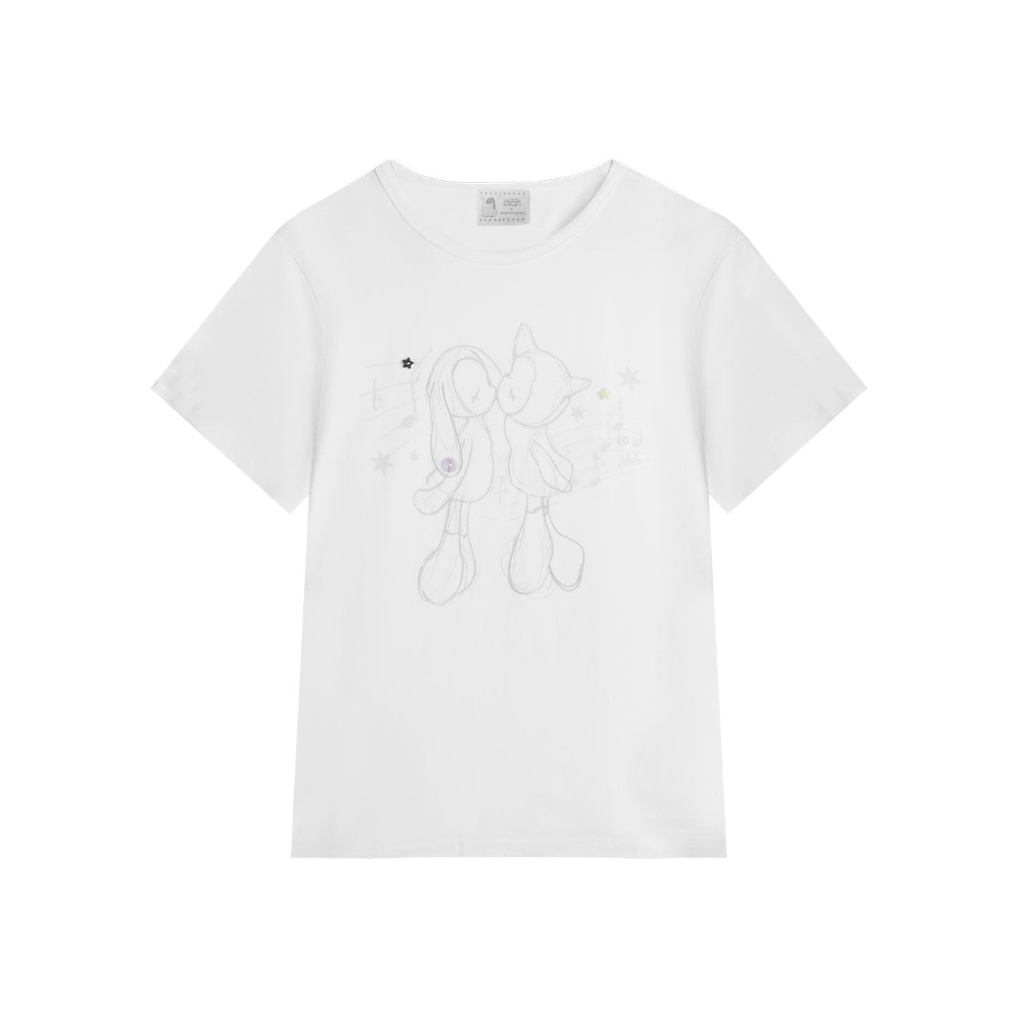 NAPSNAPS_Mint_Kiss_Print_Color_Button_Women&
