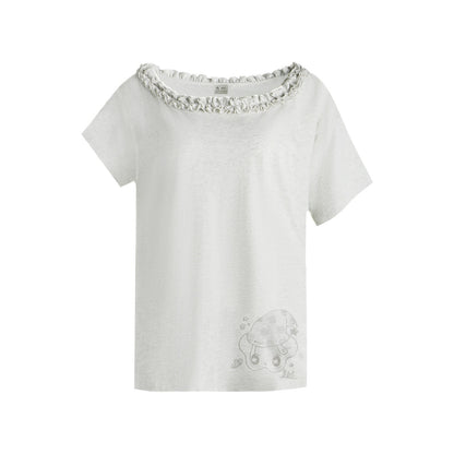 NAPSNAPS_Mottled_Cream_Printed_Ruffle_Edge_Asymmetric_Women&