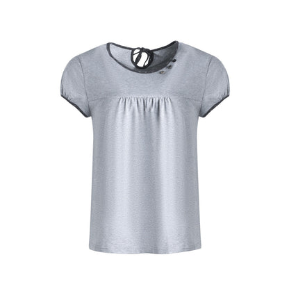 NAPSNAPS_Navy_Floral_Contrast_Trim_Round_Neck_Women&