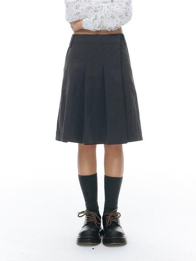 NAPSNAPS Navy Plaid Utility One Piece Pleated Women&