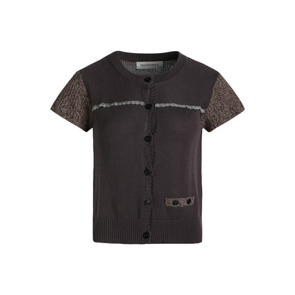 NAPSNAPS_Openwork_Contrast_Short_Sleeve_Cropped_Women&