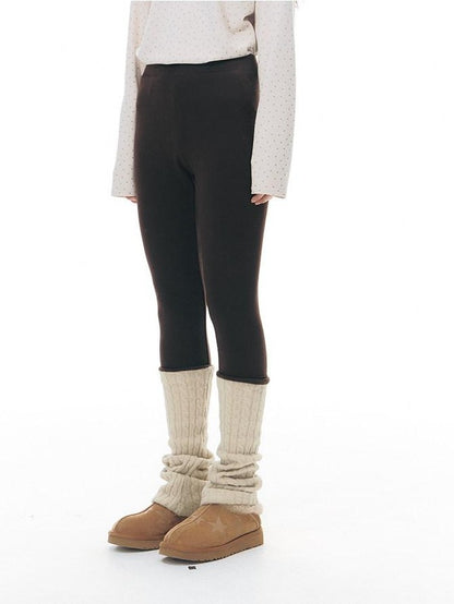 NAPSNAPS Patchwork Knit One Piece Tie Skirt Panel Women&