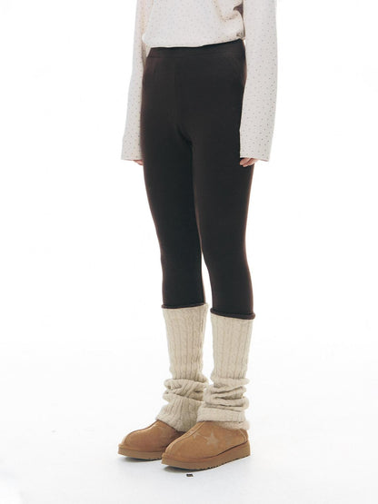 NAPSNAPS Patchwork Knit One Piece Tie Skirt Panel Women&