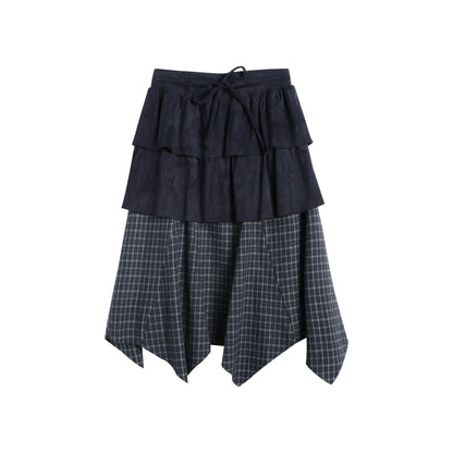 NAPSNAPS_Patchwork_Multi_Layer_Asymmetrical_Flared_Women&
