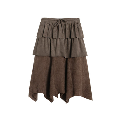 NAPSNAPS_Patchwork_Multi_Layer_Asymmetrical_Flared_Women&