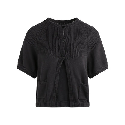 NAPSNAPS_Patchwork_Pockets_Raglan_Elbow_Sleeve_Round_Neck_Women&