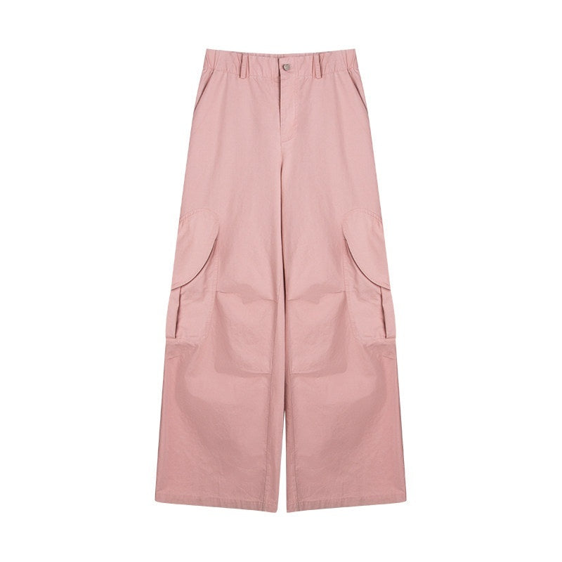 NAPSNAPS_Pink_Heart_Pocket_Cargo_Workwear_Women&