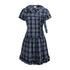NAPSNAPS_Plaid_Doll_Collar_Tie_Ruffle_Women&