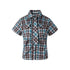 NAPSNAPS_Plaid_Pleated_Short_Sleeve_College_Women&