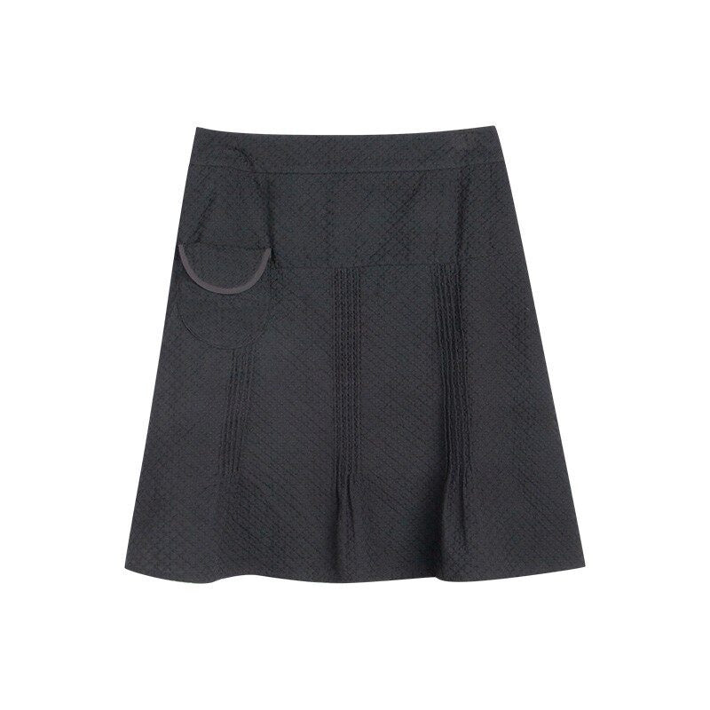 NAPSNAPS_Plaid_Pleated_Short_Sleeve_College_Women&