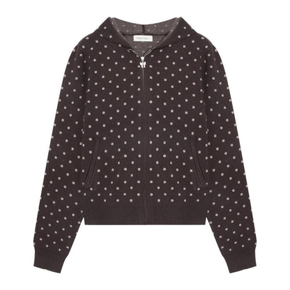 NAPSNAPS_Polka_Dot_Hooded_Zip_Knit_Women&