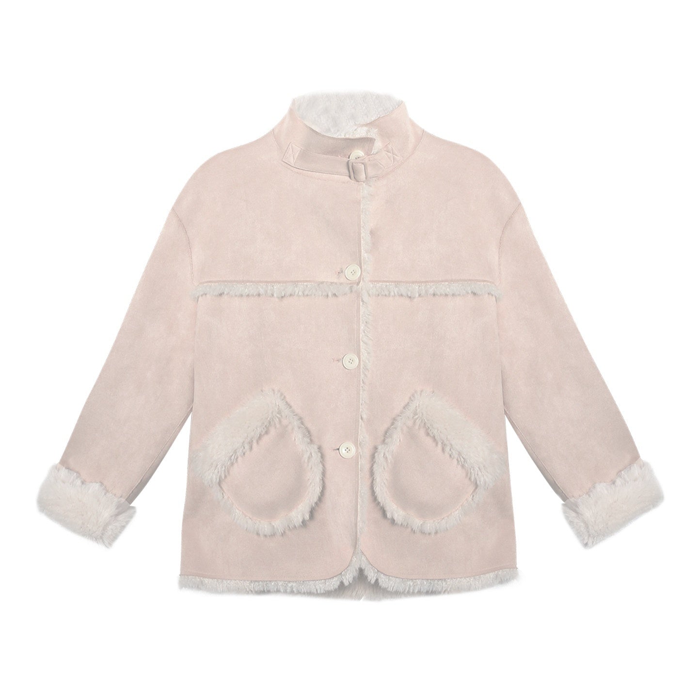 NAPSNAPS_Polka_Dot_Reversible_Stand_Collar_Patch_Hem_Women&