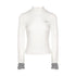 NAPSNAPS_Raspberry_Colorblock_Ruffle_Cuff_Mock_Half_Collar_Women&