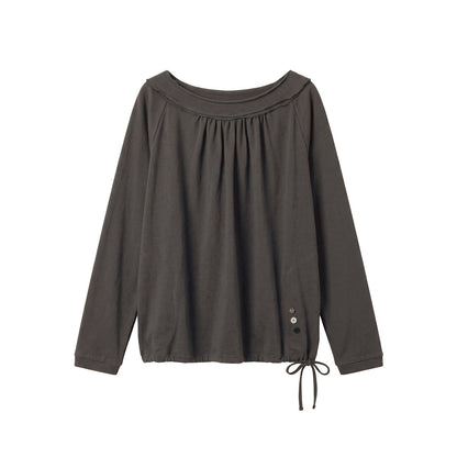 NAPSNAPS_Raw_Hem_Drawstring_Loose_Fit_Women&