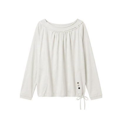 NAPSNAPS_Raw_Hem_Drawstring_Loose_Fit_Women&