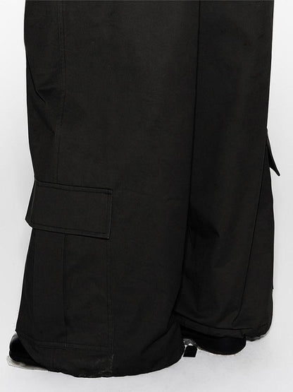 NAPSNAPS Relaxed Drawstring Pockets Low Waist Women&