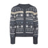 NAPSNAPS_Retro_Fair_Isle_Jacquard_Bow_Button_Women&