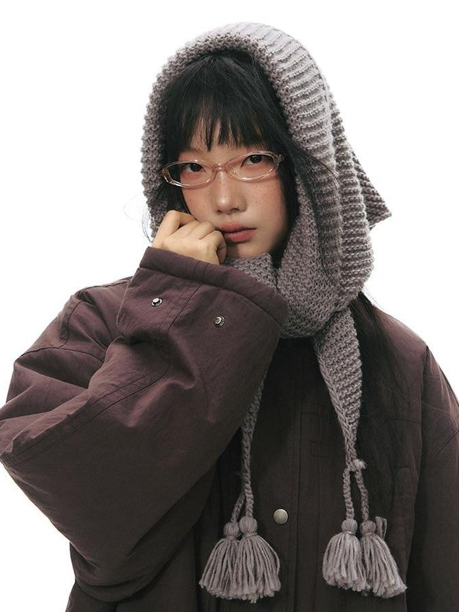 NAPSNAPS Reversible Shearling Stand Collar Women&
