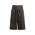 NAPSNAPS Ribbed Drawstring Waist Cargo Pocket Straight Women&