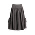 NAPSNAPS_Ribbed_Wide_Waist_Big_Pockets_A_Line_Cotton_Women&