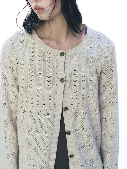 NAPSNAPS Rolled Edge Jacquard Geometric Women&