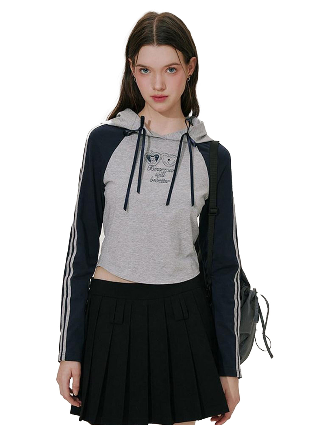 NAPSNAPS Schoolgirl Low Waist Pleated Women&