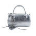 NAPSNAPS_Silver_Heart_Pendant_Cylinder_Zip_Round_Bucket_Women&