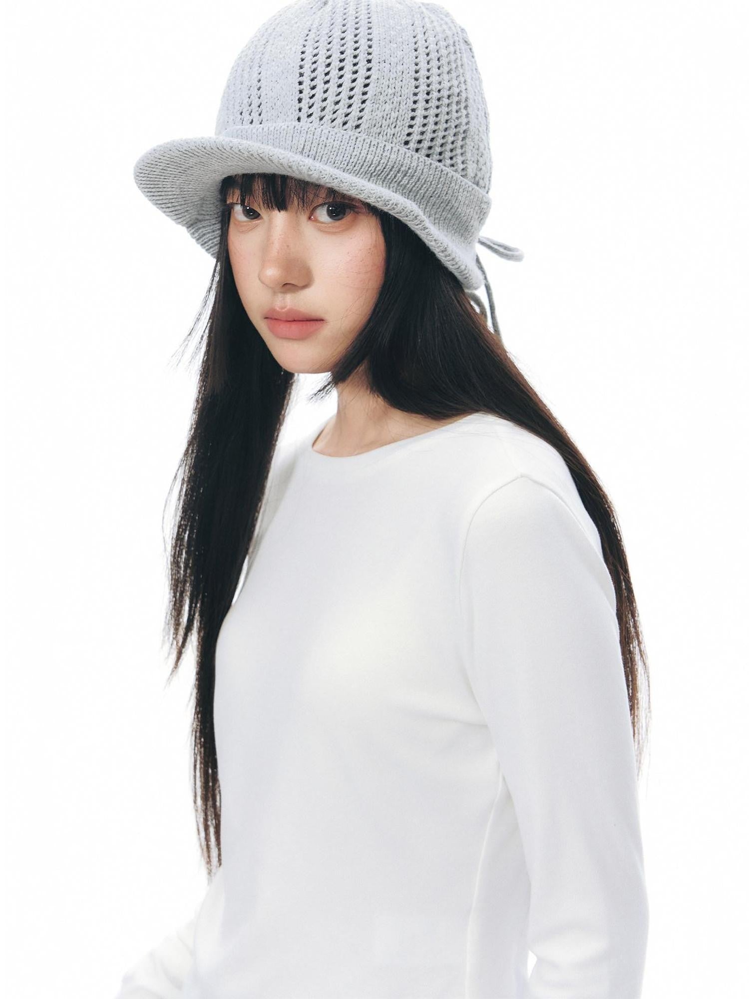 NAPSNAPS Slim Fit Decorative Button Layered Knitted Women&