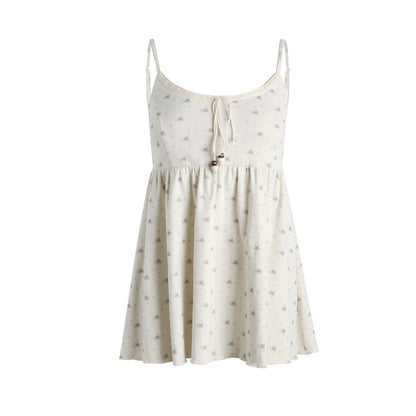 NAPSNAPS_Snail_Allover_Print_Knit_Woven_Strap_Women&