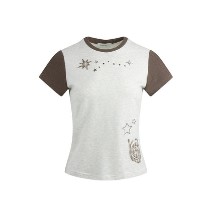 NAPSNAPS_Snail_Patch_Contrast_Embroidery_Women&