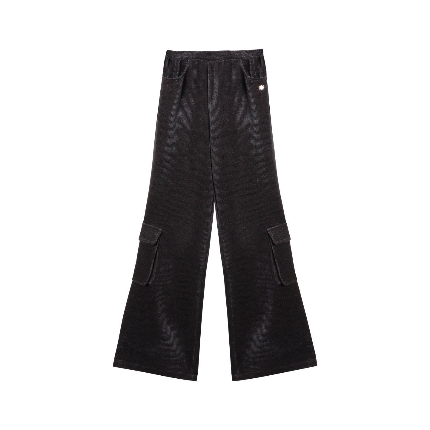 NAPSNAPS_Solid_Slim_High_Waist_Pockets_Metal_Women&