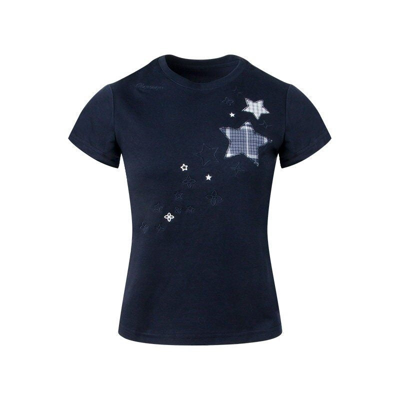NAPSNAPS_Star_Applique_Embroidered_Slim_Fit_Women&