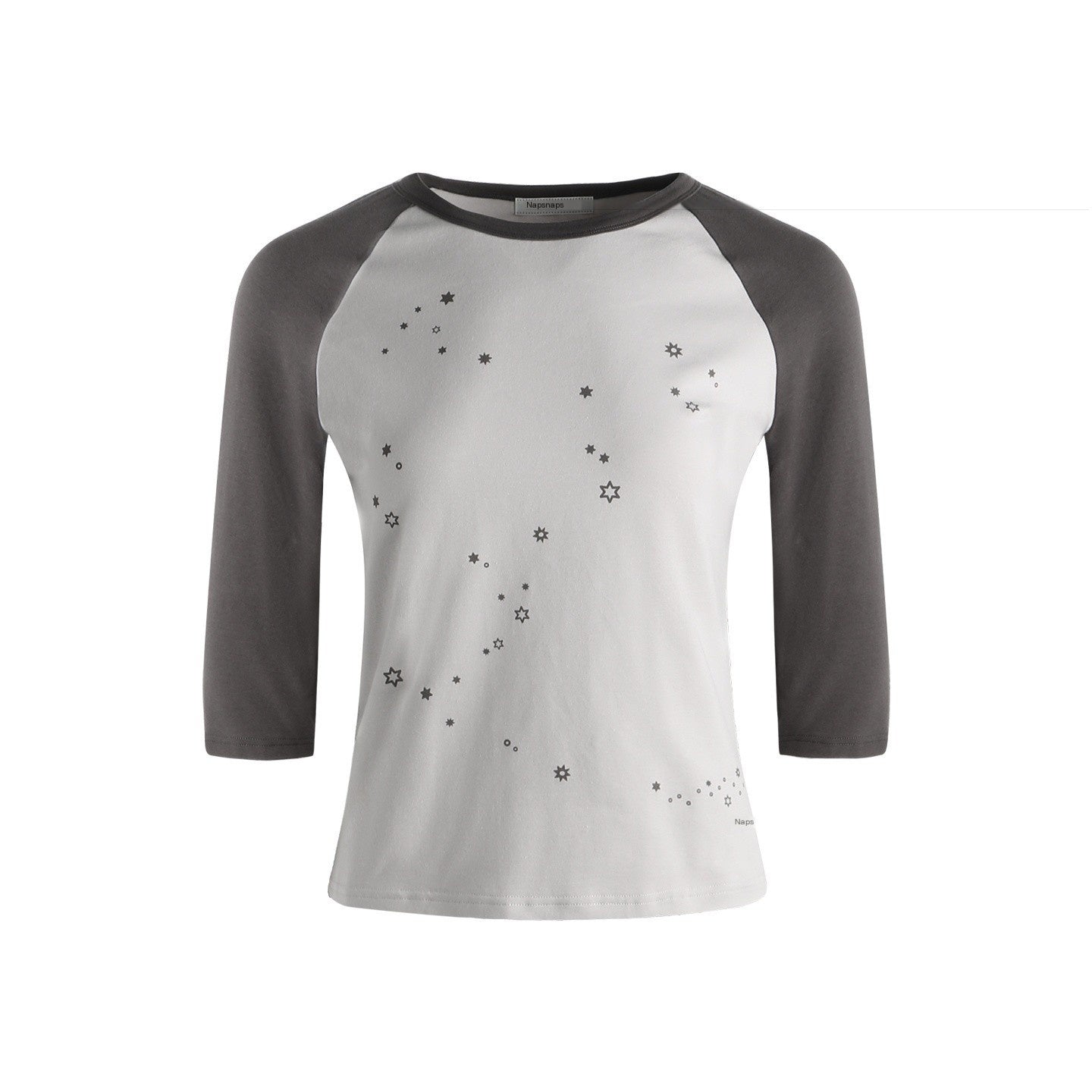 NAPSNAPS_Star_Print_Colorblock_Raglan_Women&