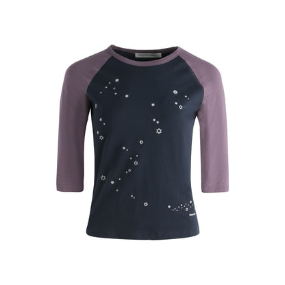NAPSNAPS_Star_Print_Colorblock_Raglan_Women&