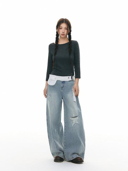 NAPSNAPS Star Splice Reversible Layered Women&