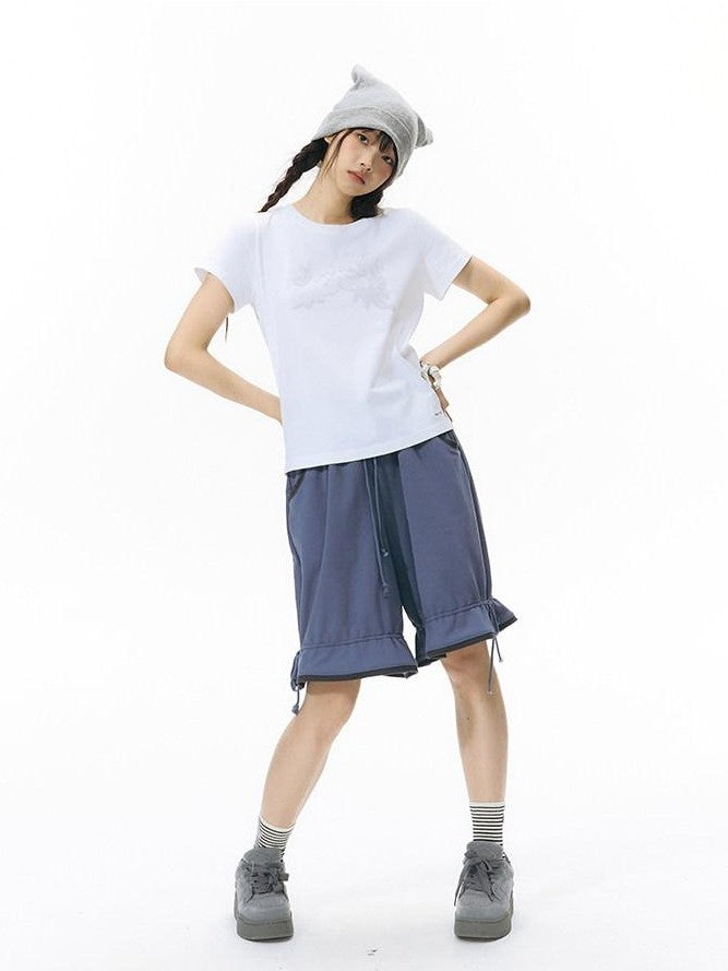 NAPSNAPS Star Striped Steel Emblem Women&