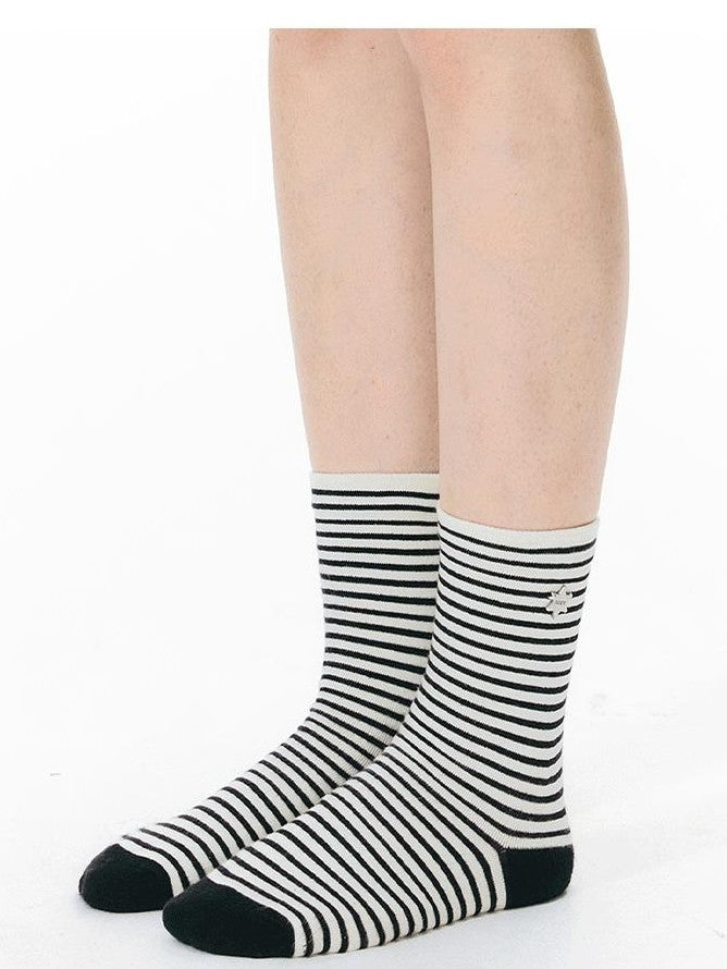 NAPSNAPS Star Striped Steel Emblem Women&