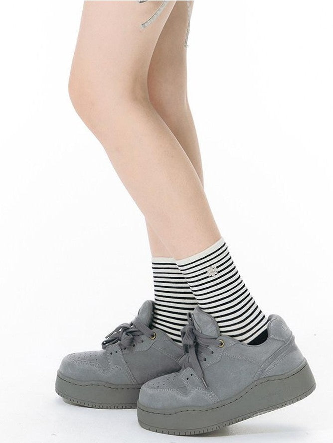 NAPSNAPS Star Striped Steel Emblem Women&