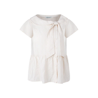 NAPSNAPS_Striped_Doll_Collar_Tie_Slanted_Placket_Women&