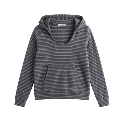 NAPSNAPS_Striped_Embroidered_Hooded_U_Neck_Knit_Women&