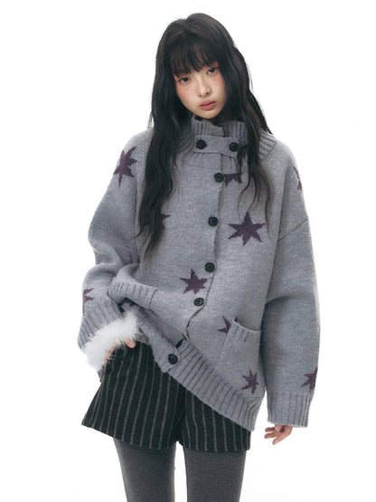 NAPSNAPS Striped Patchwork Knit Women&