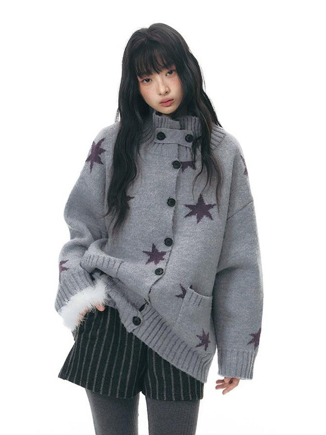 NAPSNAPS Striped Patchwork Knit Women&