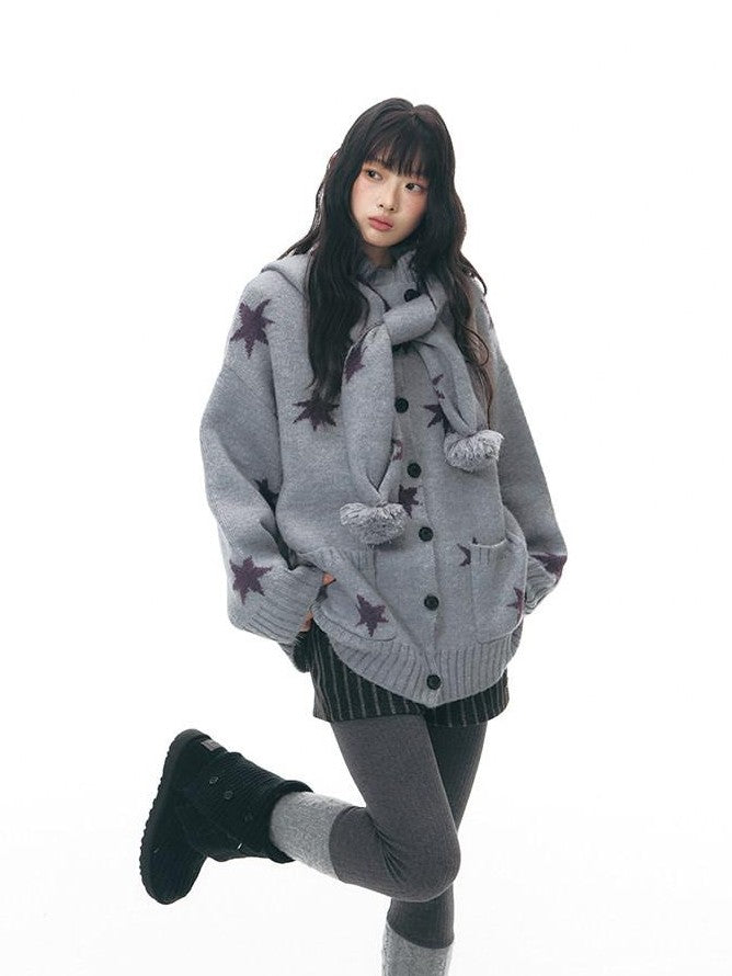 NAPSNAPS Striped Patchwork Knit Women&