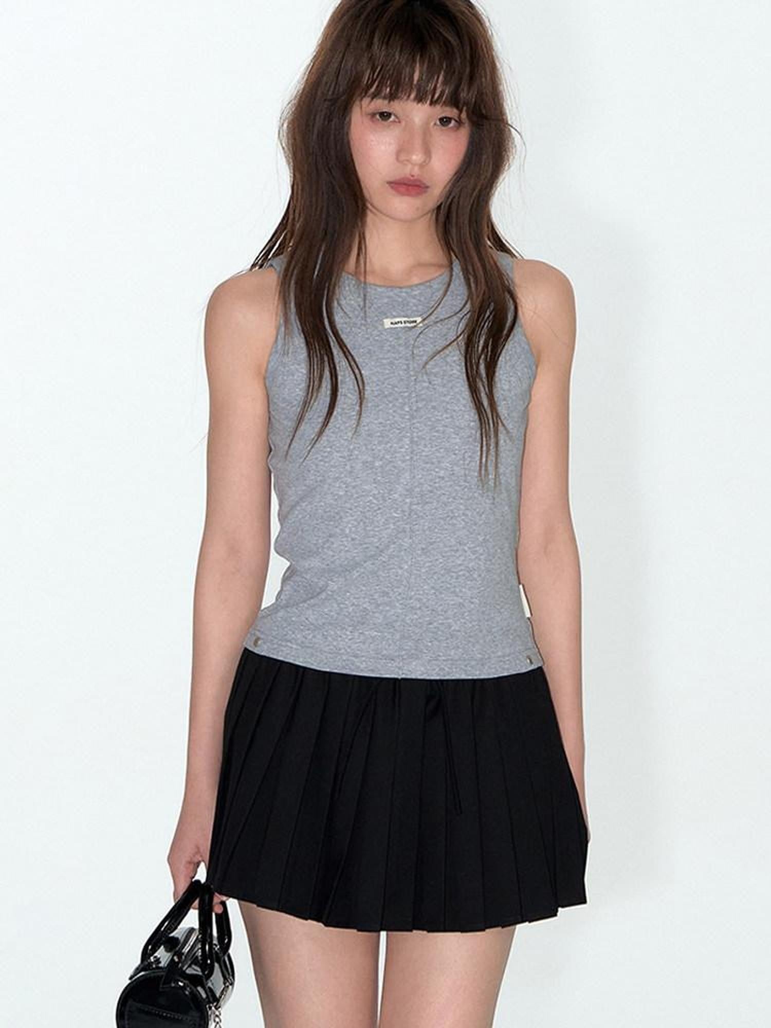 NAPSNAPS Sweet Detachable Lace Spliced Racerback Women&