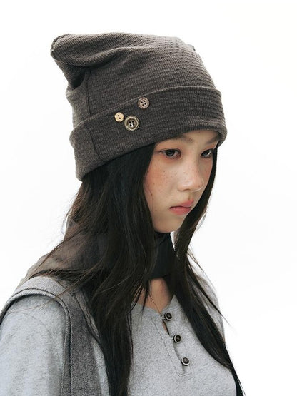 NAPSNAPS Textured Cat Ear High Top Slouchy Women&